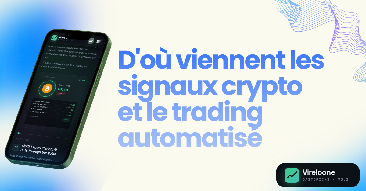 Vireloone Qastoricks | Du télégraphe aux bots : l’évolution des signaux crypto