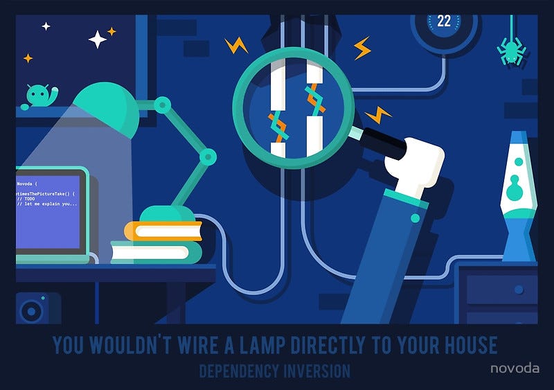 你不应该把一盏灯直接连接到你的房子