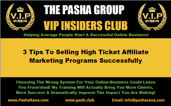 Affiliate Marketing: Promoting High Ticket Affiliate Products (And Make Money)