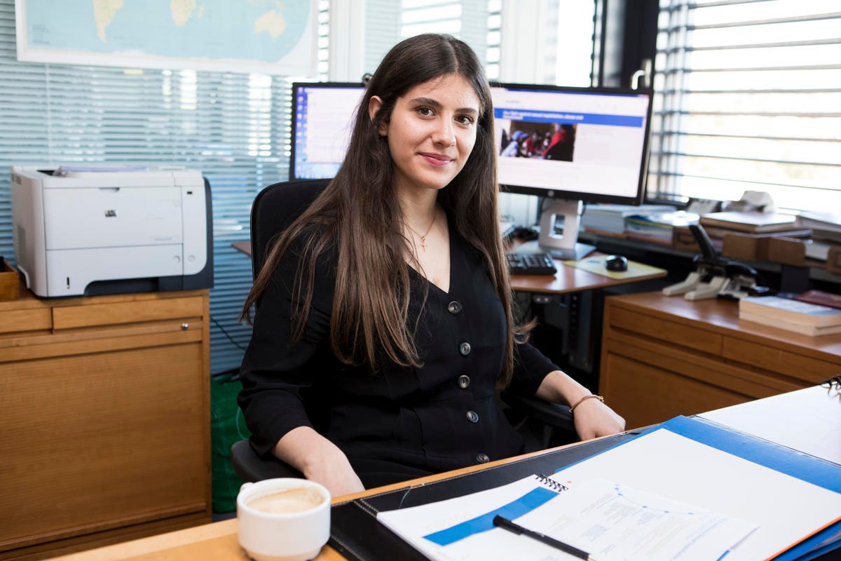 This is what happened when a refugee girl took charge at UNHCR