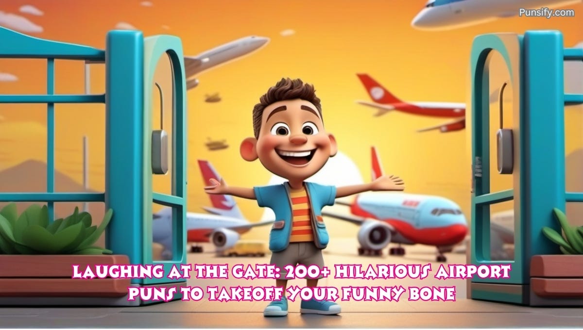 Laughing at the Gate: 200+ Hilarious Airport Puns to Takeoff Your Funn