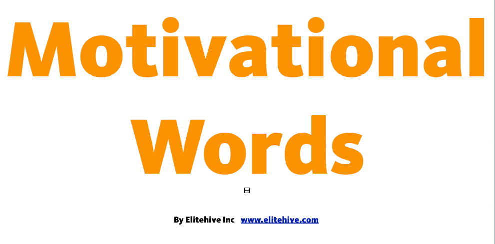 8 letter words motivational