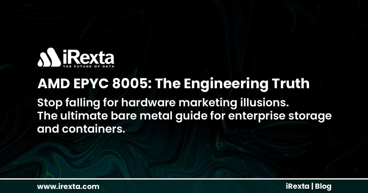AMD EPYC 8005 Bare Metal Server Review: The Engineering Truth