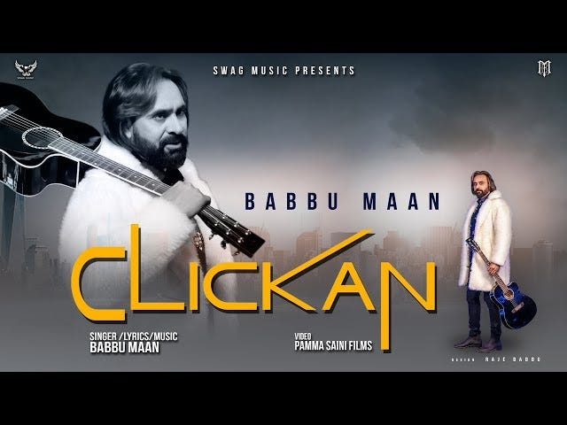 Babbu Maan Clickan Lyrics