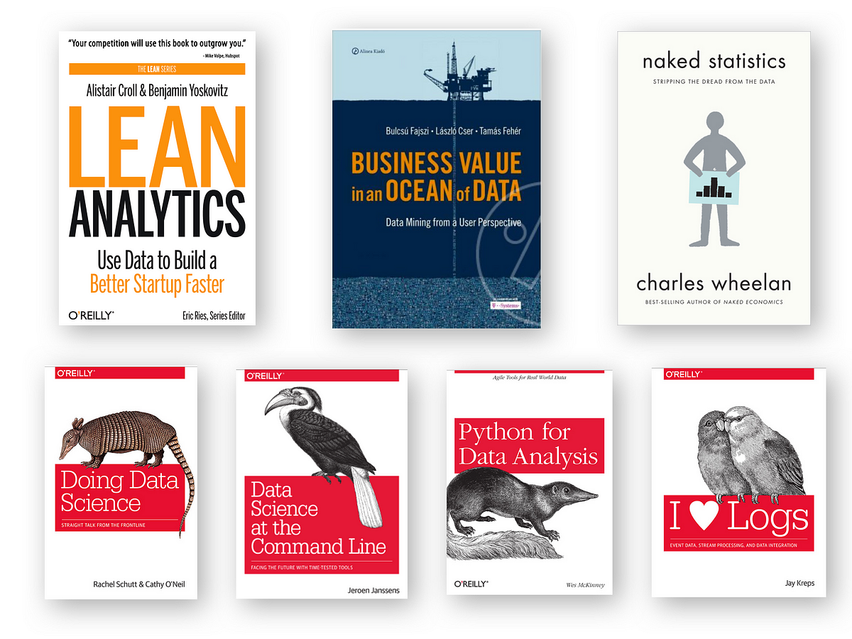 Aspiring Data Scientists! Learn the basics with these 7 books!