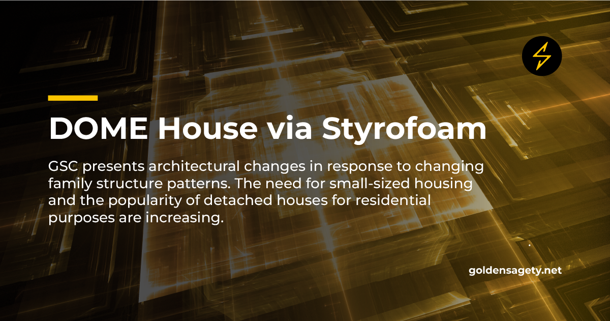 DOME House via Styrofoam