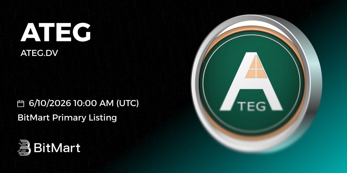 ATEG.DV Approaches Public Trading on BitMart: A Milestone Years in the Making
