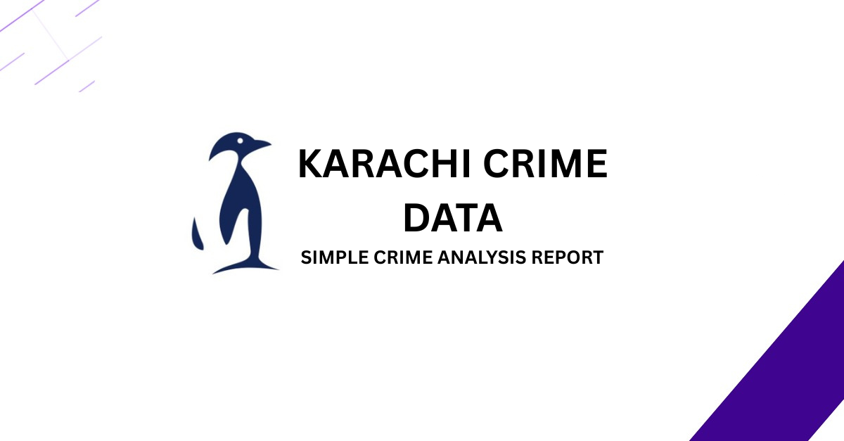 What 100,000 Crime Reports Tell Us About Karachi
