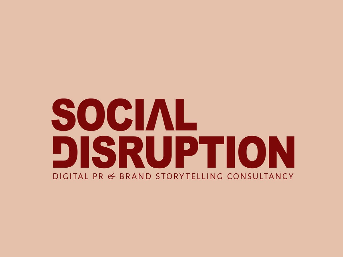 Social Disruption PR – Medium