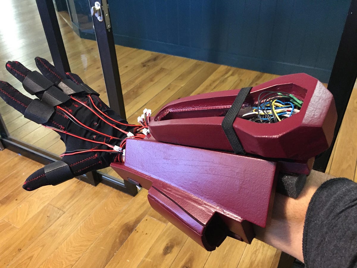 Building A Haptic Feedback Glove For Virtual Reality