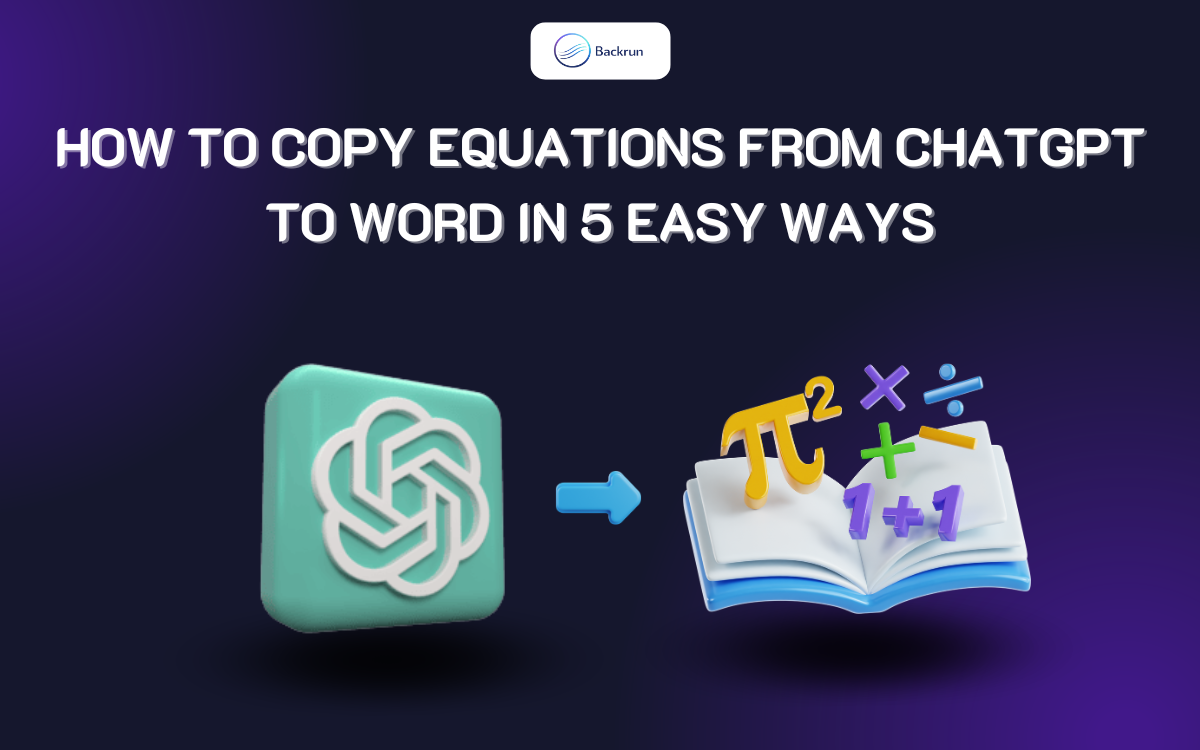 How to Copy Equations from ChatGPT to Word Without Breaking the Formatting