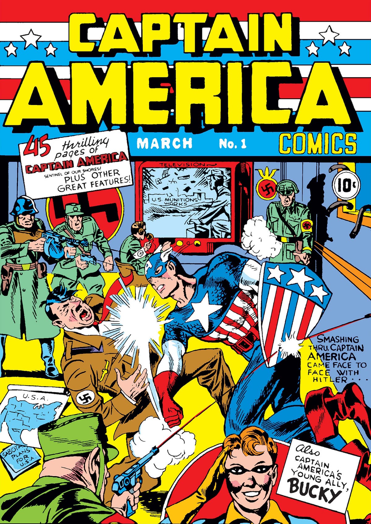 Captain America: Still Fighting Nazis, 77 Years Later