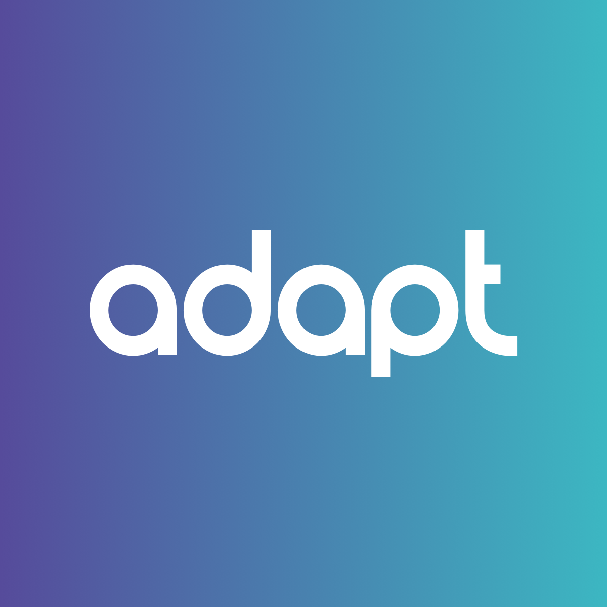 Adapt logo. Adapt. Adaptation logo.