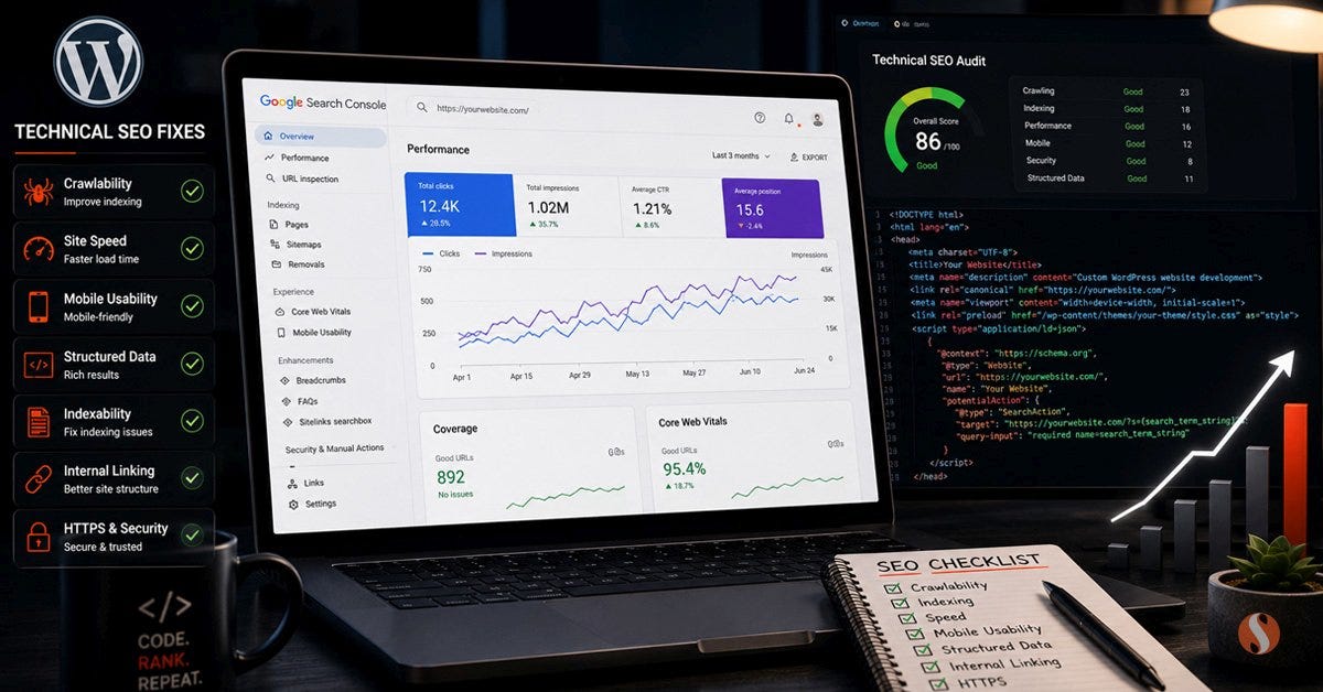 WordPress Technical SEO: The Fixes That Actually Improve Rankings
