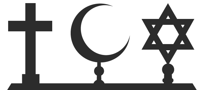 Risultati immagini per giudaismo cristianesimo islam