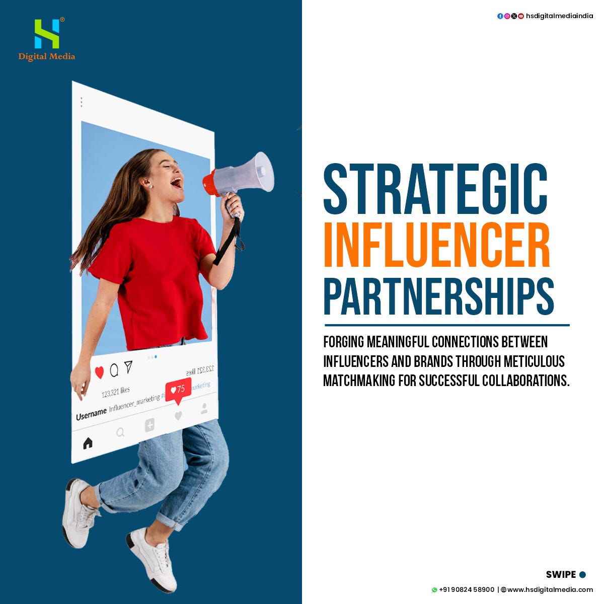 Boost Your Brand: The Power of Influencer Partnerships with HS Digital Marketing