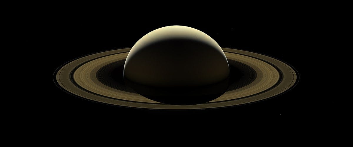 Saturn trivia?—?Lord of the rings and a moon with its own atmosphere
