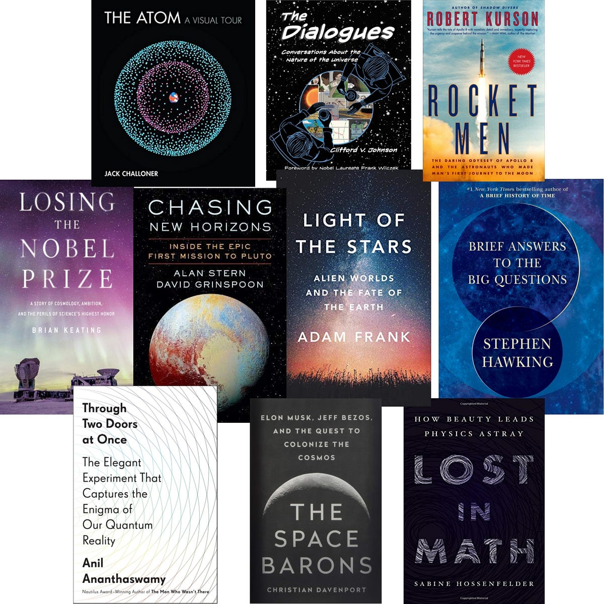 Ten Of The Best Books About Astronomy, Physics And ...