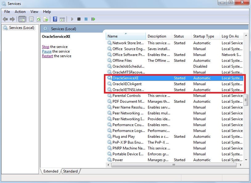 Tns protocol adapter error oracle как исправить