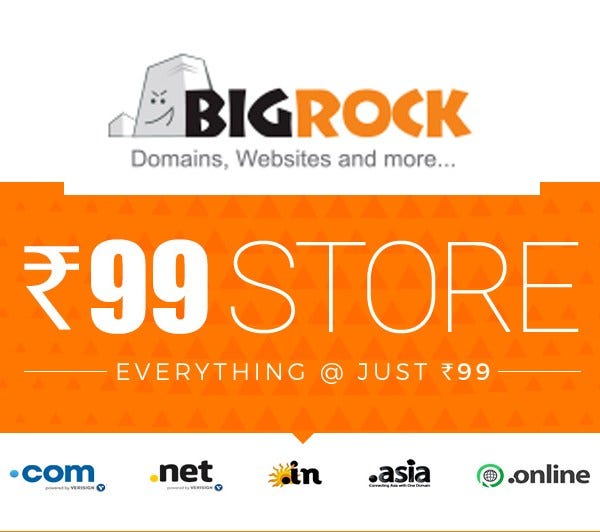 Bigrock web hosting coupons