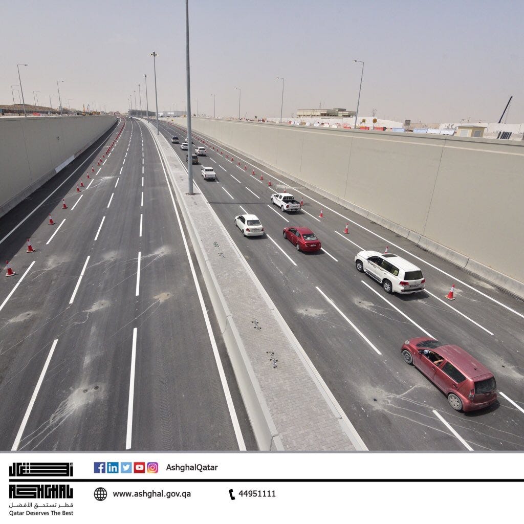 Relief for commuters as Al Rayyan Road upgrade meets first milestone