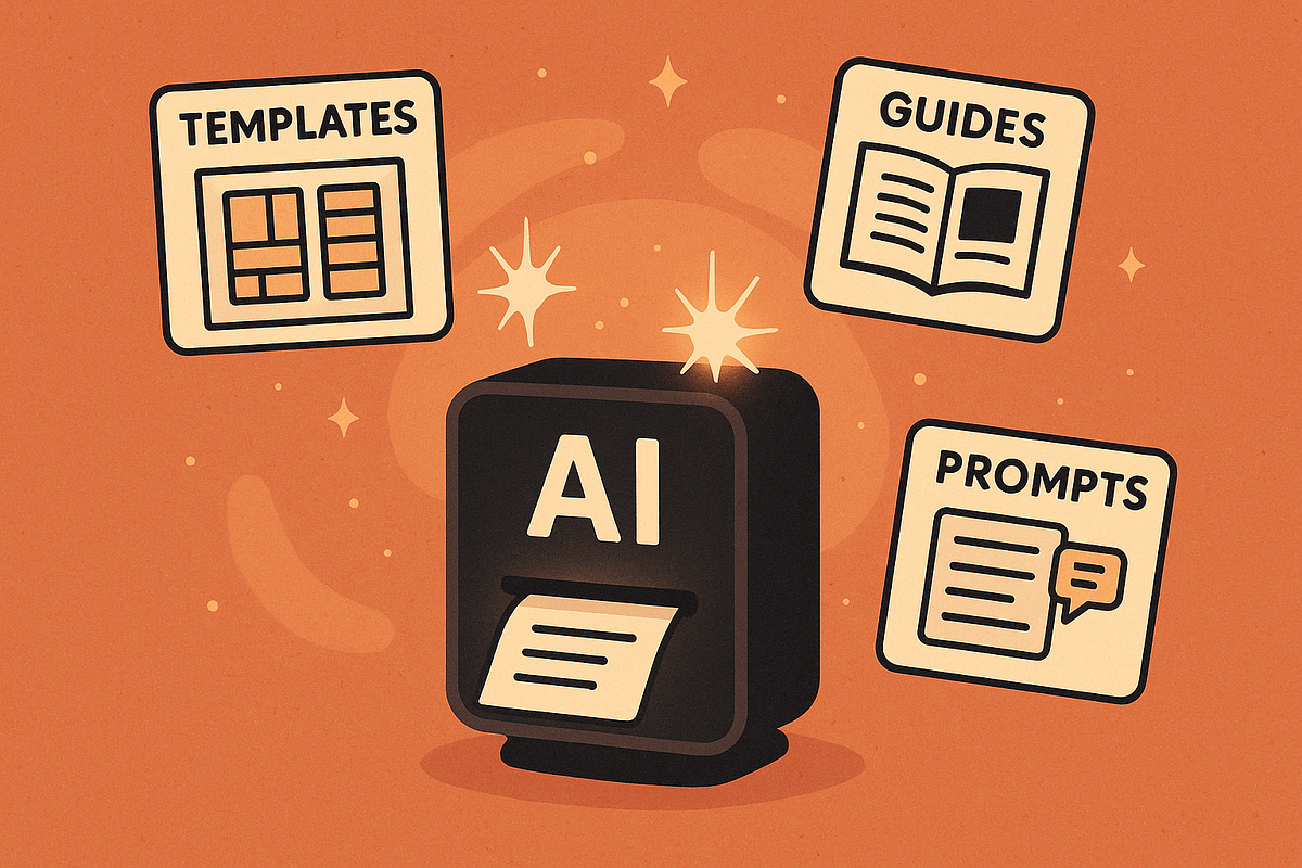 “AI generating small digital products like templates, mini-courses, and prompt packs.”