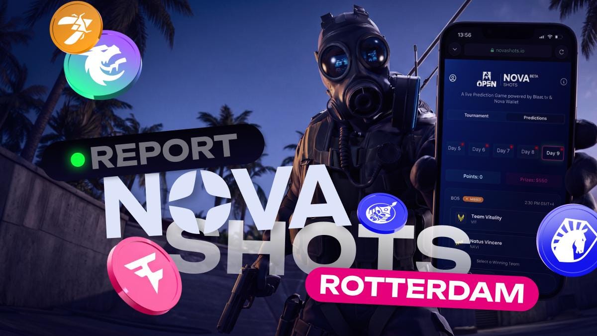 Nova Shots at BLAST Open Rotterdam