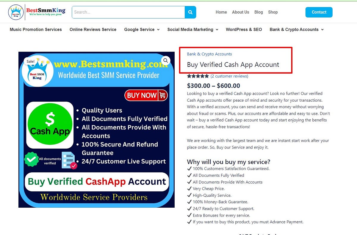 Buy Verified Cash App Account