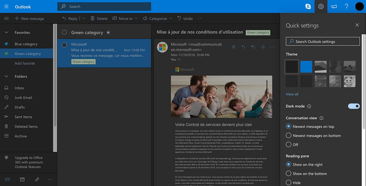 Dealing With Outlook s Dark Mode Emails By HTeuMeuLeu