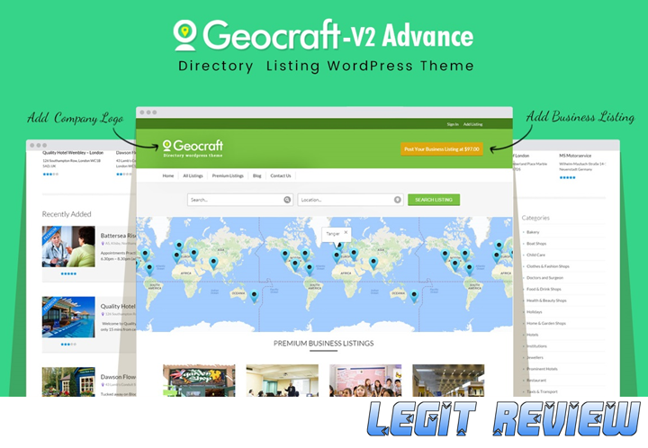 Geocraft Directory Wordpress Theme Review A New Plugin To Make Money - geocraft directory wordpress theme review