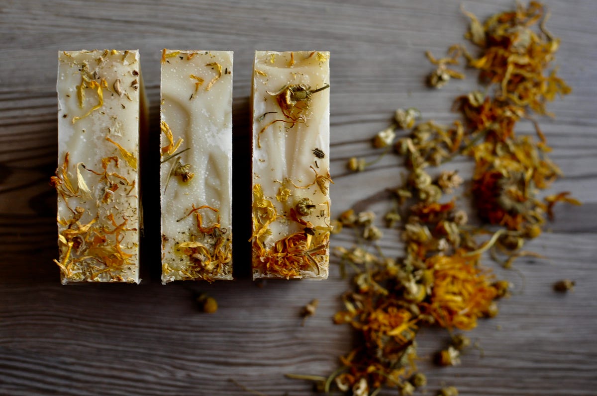 Plant based soap bars