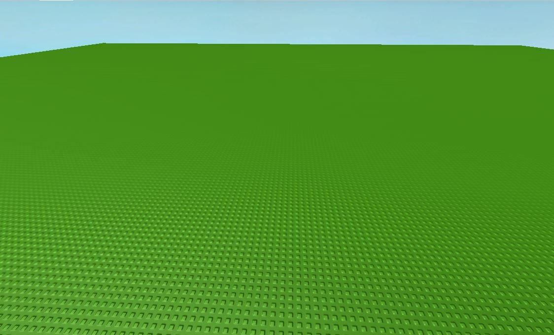 Roblox Building Tips Roblox Development Medium - two baseplates one on the left is what i would have built 2 years ago the one on the right is what i would use today