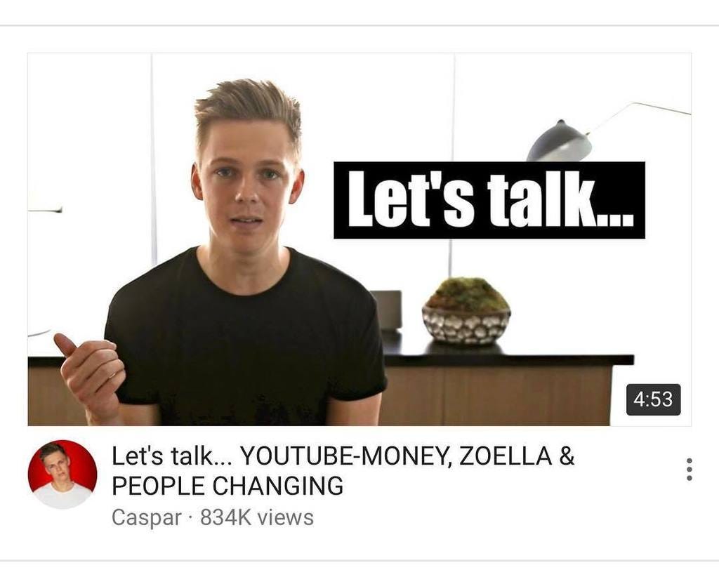 Caspar Lee Opens Up Vluff Medium - there s been a lot of talk lately about how youtubers should and shouldn t use their power for example they should post awesome videos everyday but they