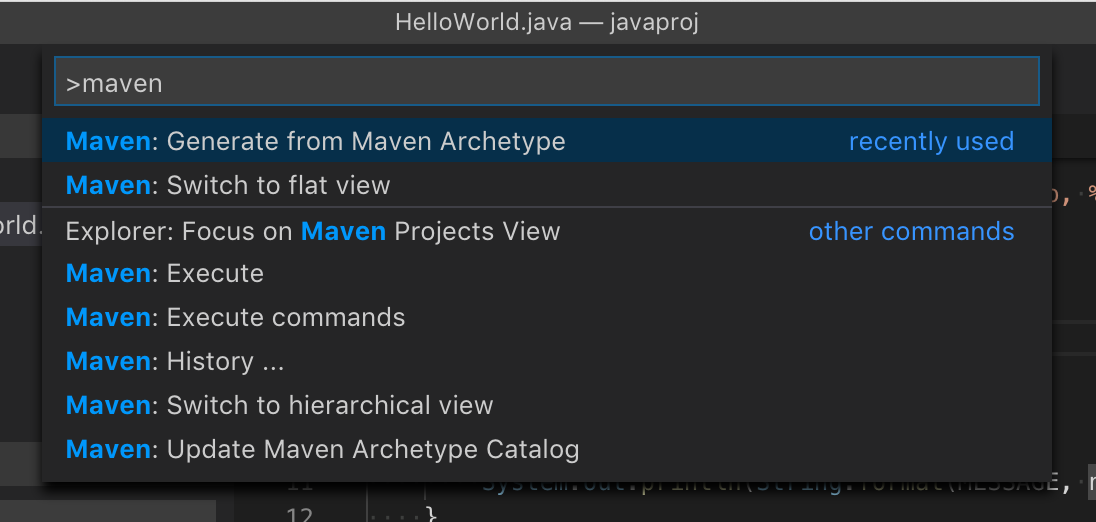 visual studio 2018 comes with java