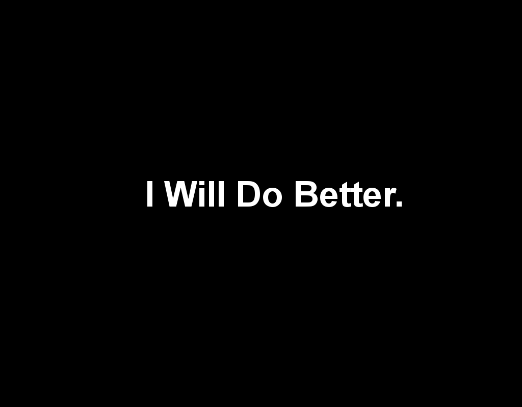 I Will Do Better – Kyle Murray – Medium