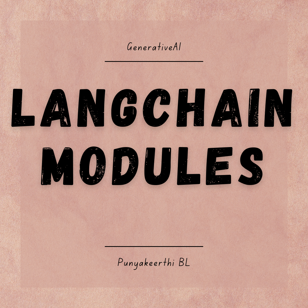 Langchain Modules: Building with Blocks