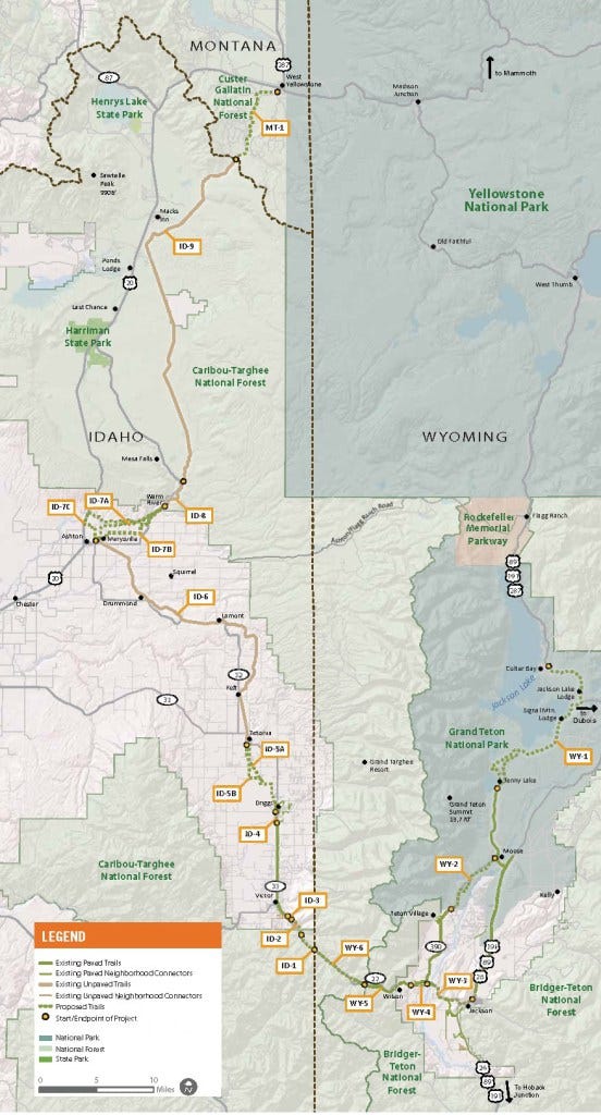 Big Dreams: The Greater Yellowstone Trail Concept Plan