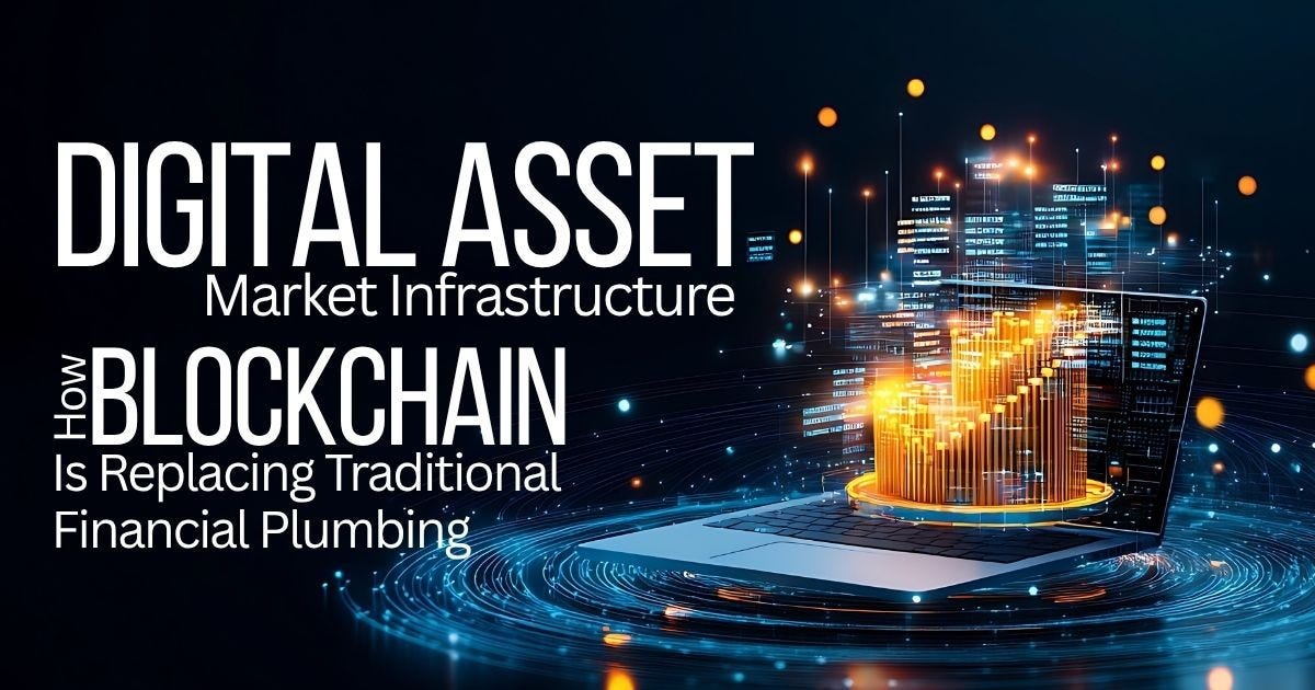 Digital Asset Market Infrastructure: How Blockchain Is Replacing Traditional Financial Plumbing