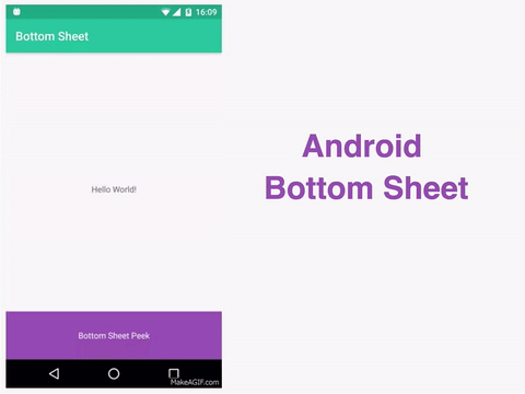 Android: Bottom sheet - Emrullah Lüleci - Medium