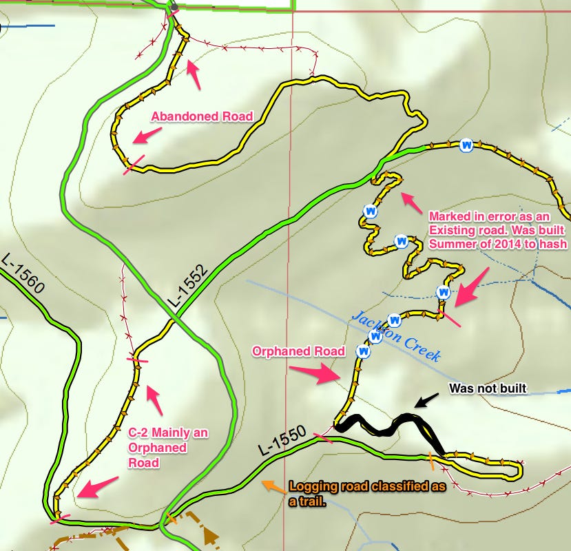 Reflections on Yacolt Burn 4x4 Trails – DNR Trail Policy – Medium