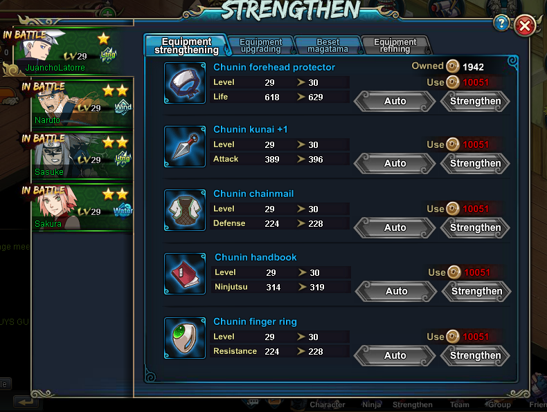 Guide for Naruto Online (oasgames) beginners. - Juan ...