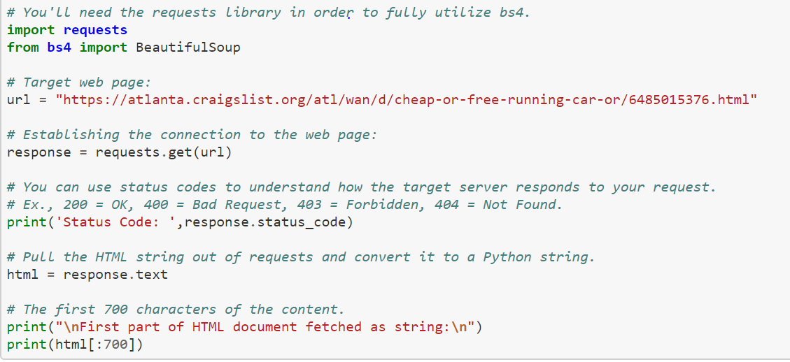 Web Scrapping 101 Using Beautiful Soup In 5 Minutes