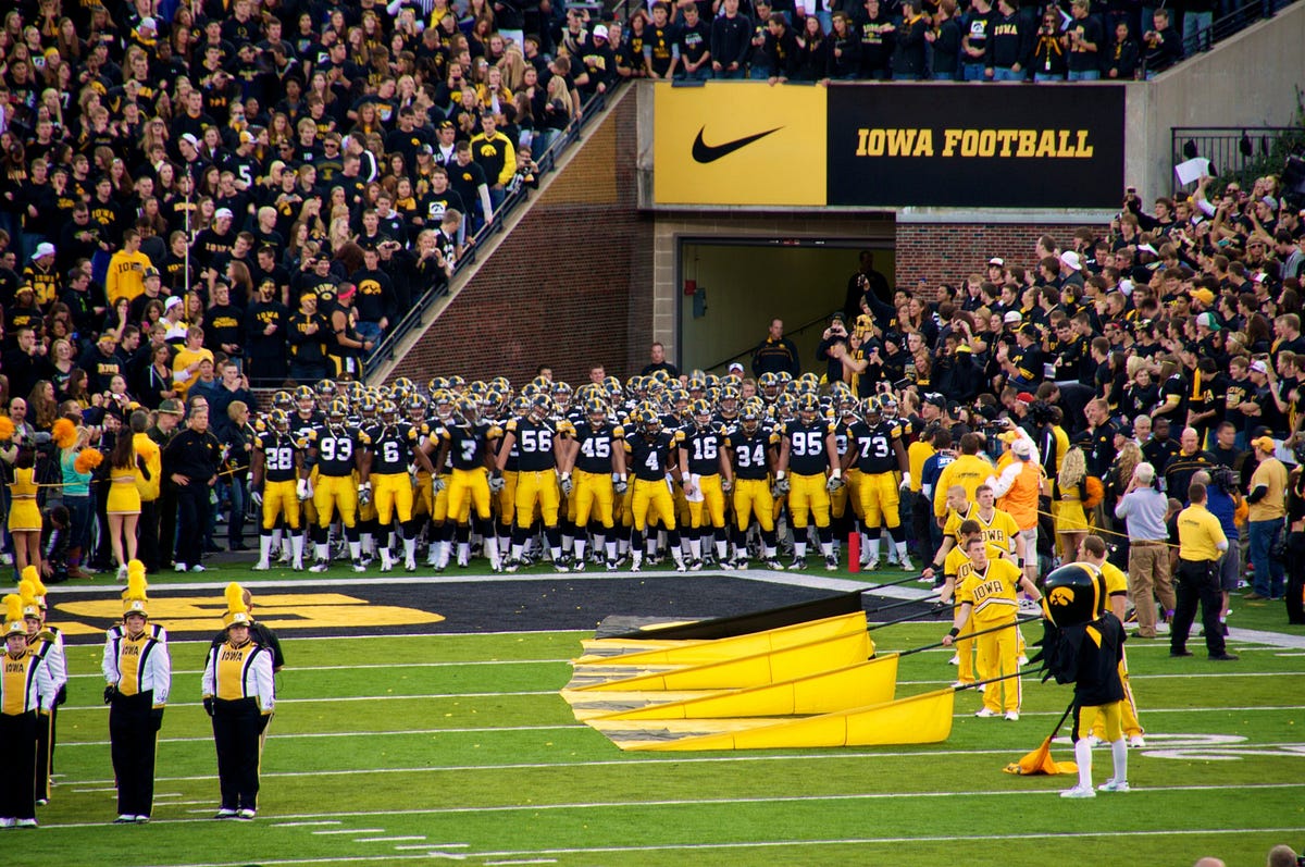 Iowa Hawkeye Football - Medium