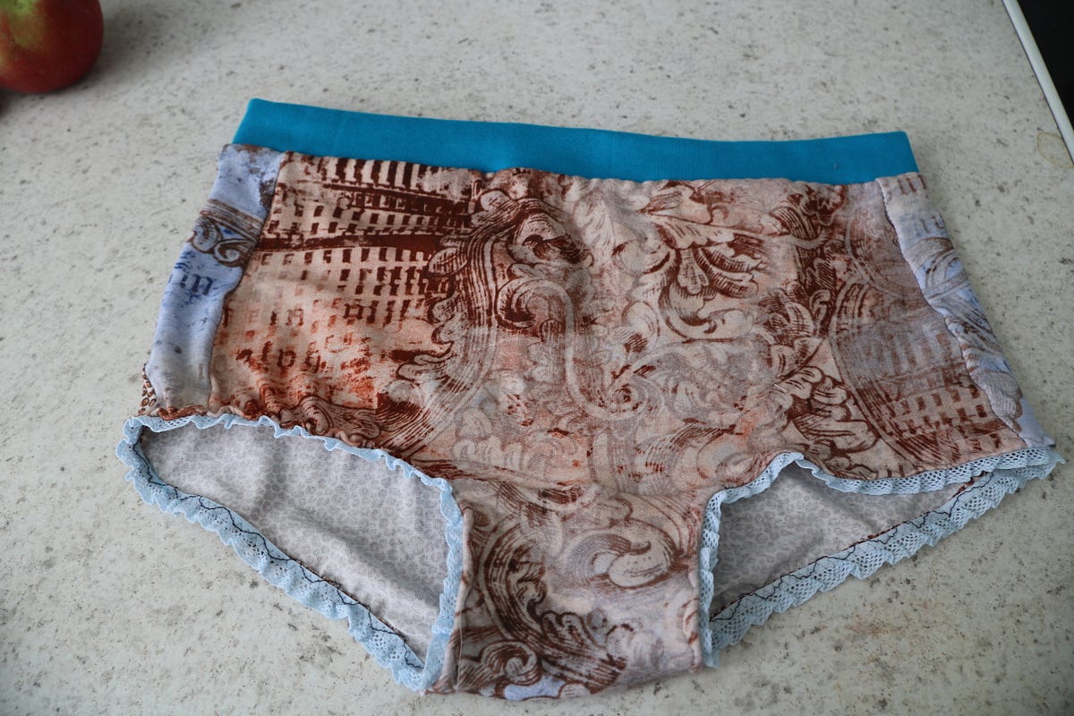 Sew your own knickers. Express, Create, Manifest. Medium