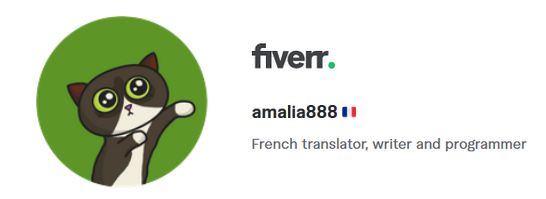 My Fiverr page