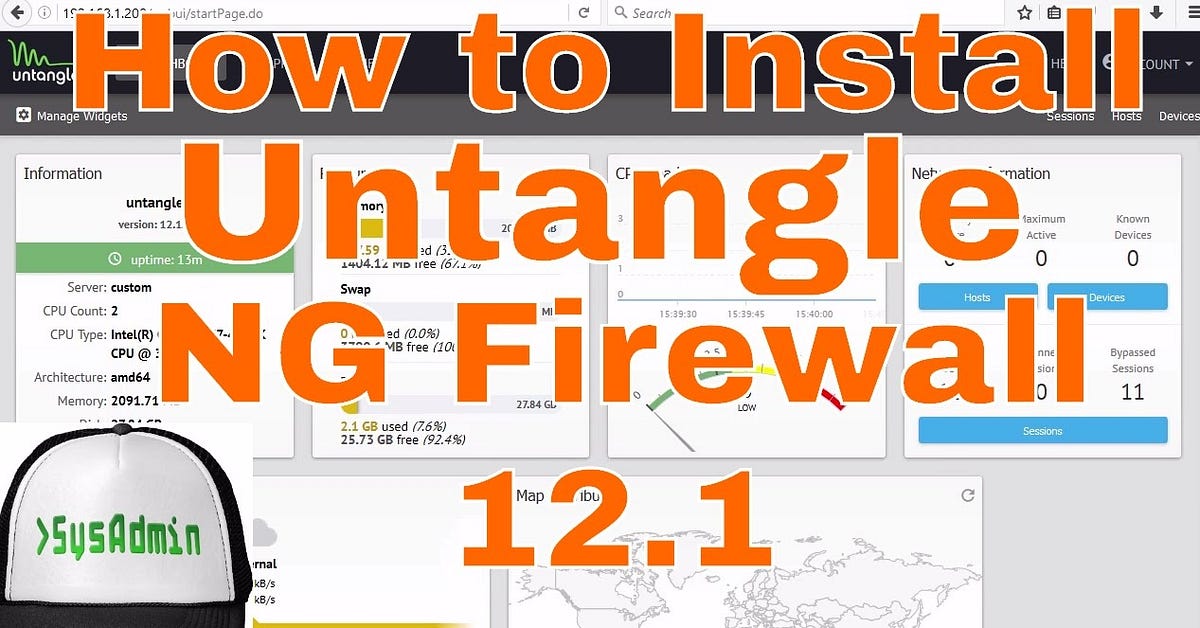 How To Install Untangle Firewall Bypasser