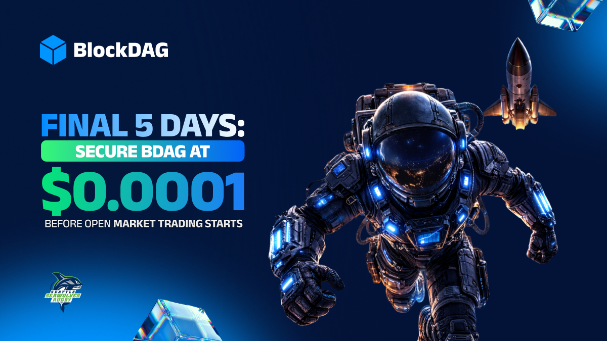 Strategic Accumulation? Yes Please! — 5 Days Left to Secure BDAG