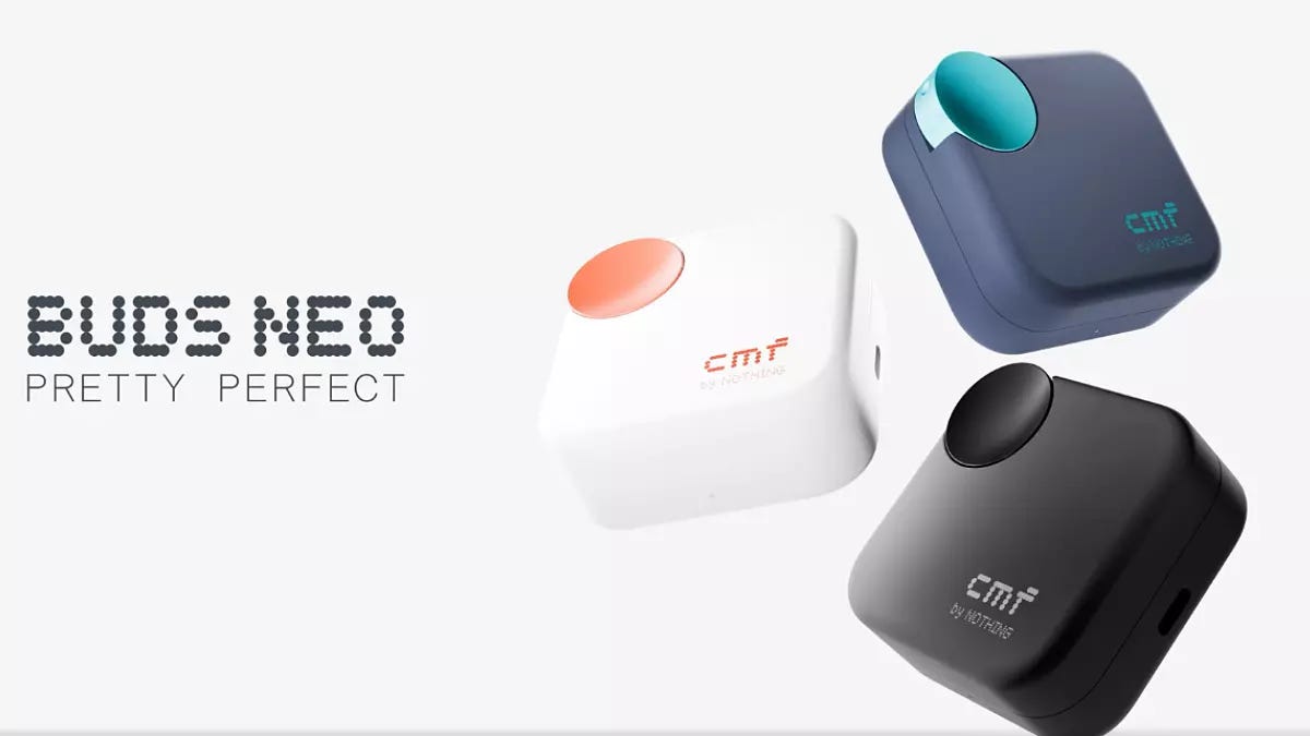 CMF Buds Neo earbuds with up to 35dB ANC launch in India on August 26