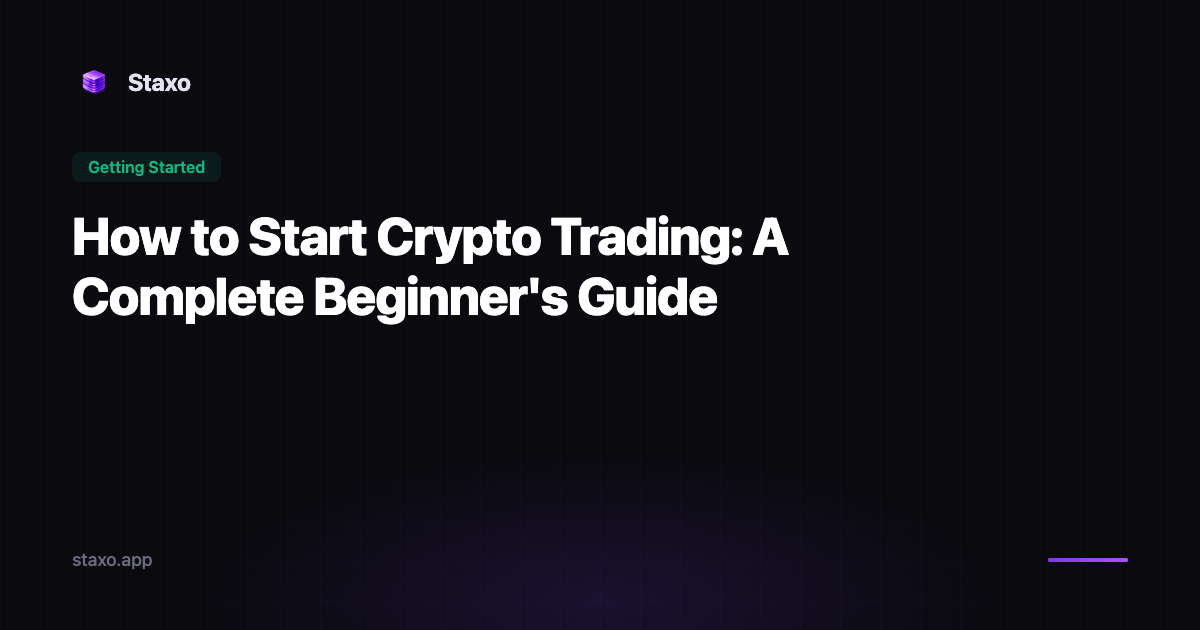 How to Start Crypto Trading: A Complete Beginner’s Guide