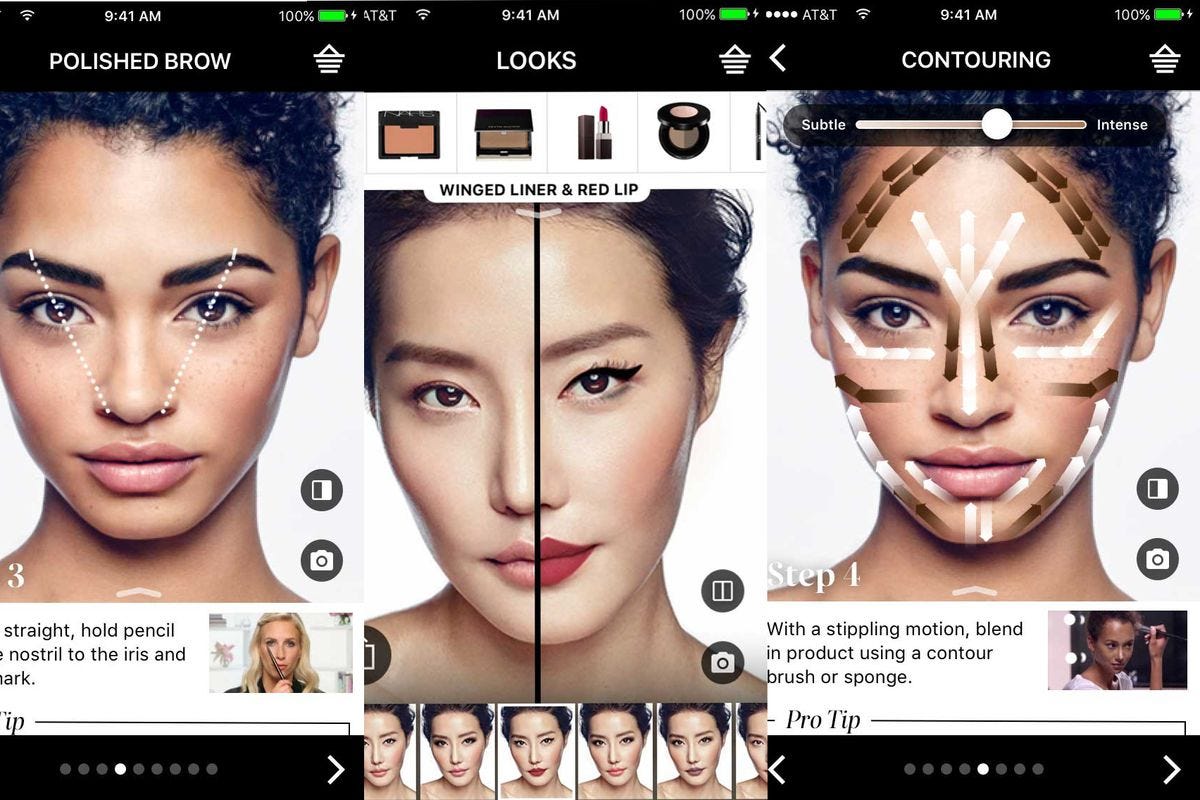 Real-time AI-generated makeup and virtual facelifts signal ...